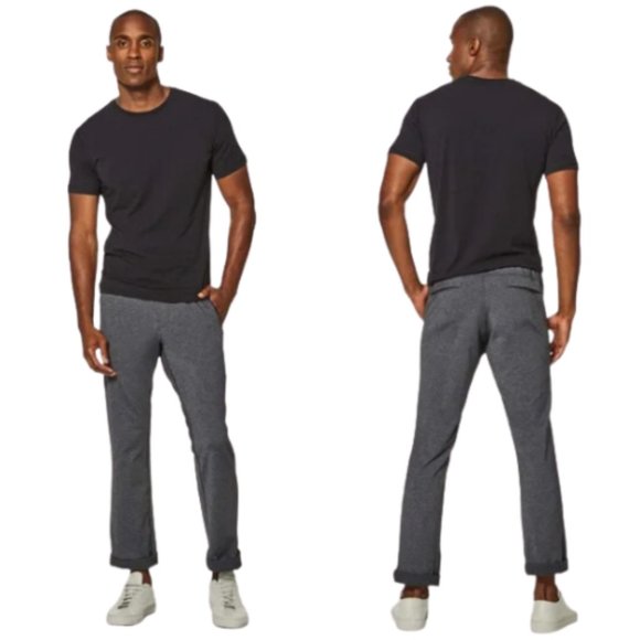 Phlannel Wool Silk Tapered Trousers 3 Dress - flat front